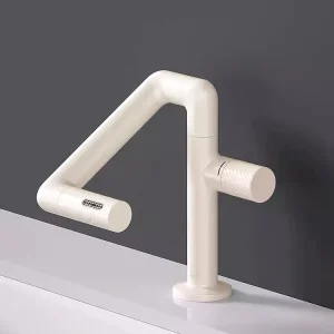 HOBasin-Grue d’évier multifonctionnelle à levier unique, Rotation blanche, Laiton chaud et froid, Haute qualité, Nouveau HOBasin-Grue d’évier multifonctionnelle à levier unique, Rotation blanche, Laiton chaud et froid, Haute qualité, Nouveau