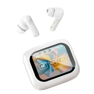 Bluetooth 5.4 casque plein écran tactile ENC micro dans l'oreille sans…