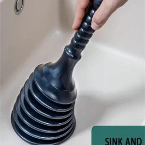 Évier et piston de vidange pour évier de cuisine, lavabo de salle de bain, douche et baignoire. Conception compacte et robuste, gros soufflet pour le commerc