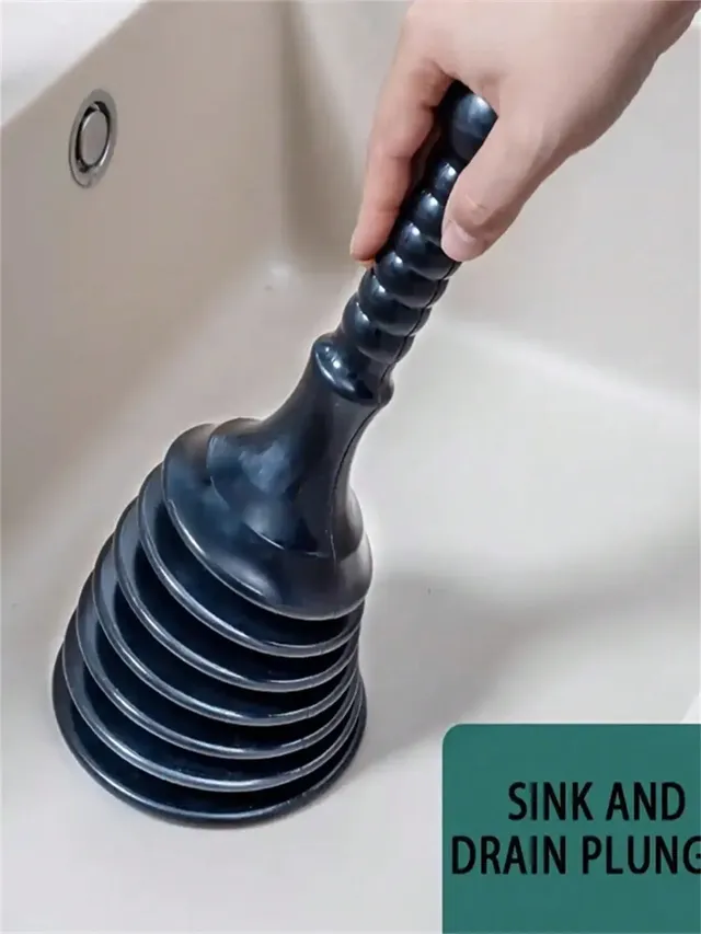 Évier et piston de vidange pour évier de cuisine