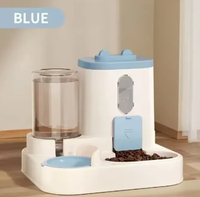 Distributeur d'eau et de nourriture pour chat 2 en 1 – vue 5