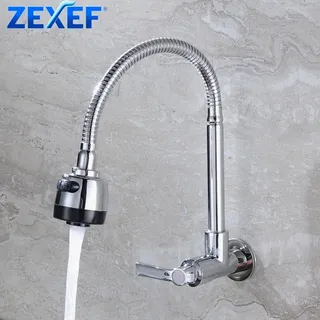 ZEXEF robinet articulé mitigeur d'évier de cuisine