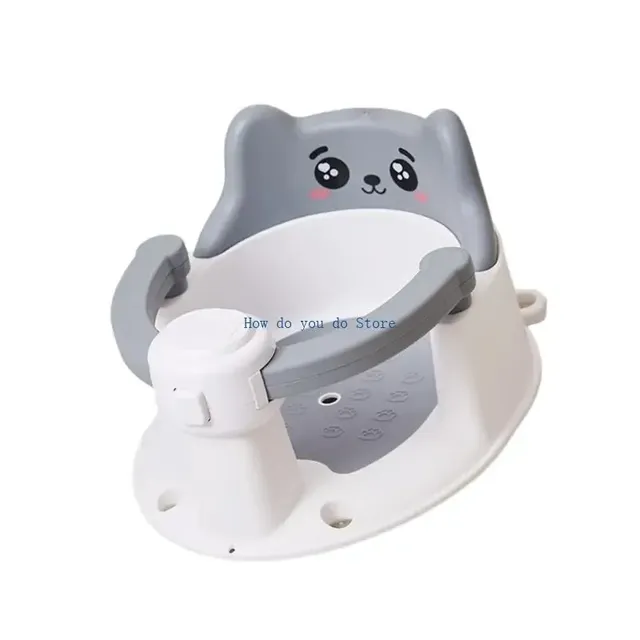 Siège bain bébé antidérapant ventouses puissantes base… – vue 2
