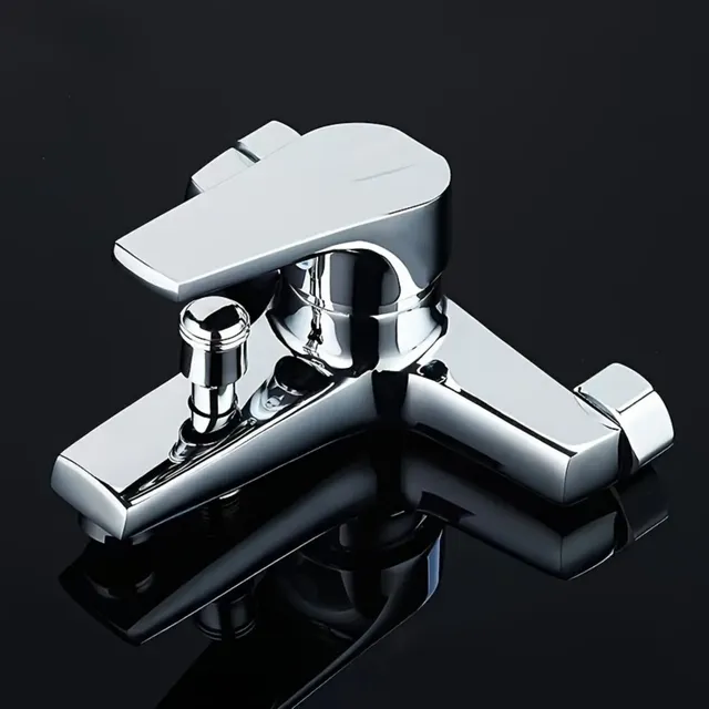 Mitigeur de douche de salle de bain - robinet en T mural… – vue 2