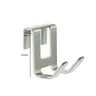 Crochet suspendu porte serviette aluminium argent brossé… – vue 6