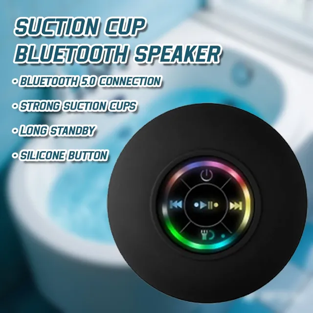Haut-parleur Bluetooth étanche avec lumières LED