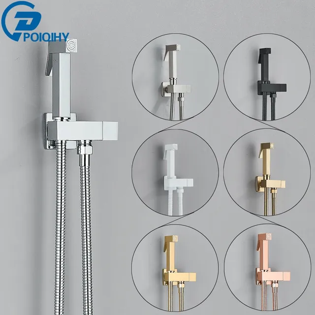 Robinet de Bidet de toilette à main chromé – vue 2