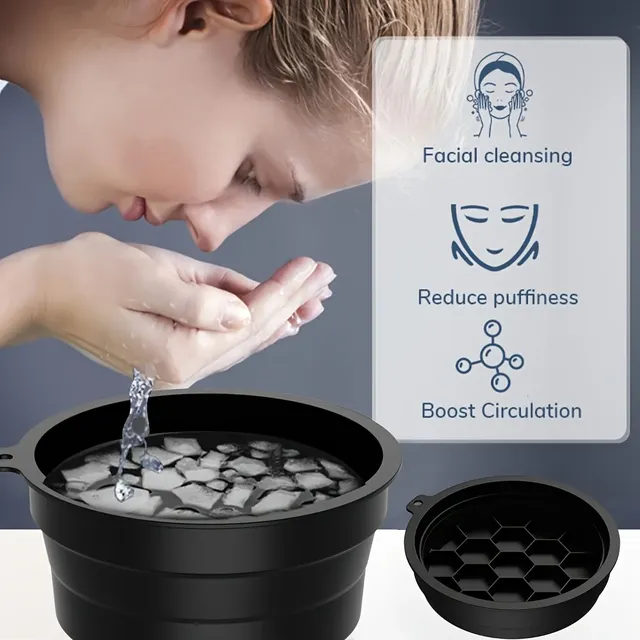 Moule glaçons silicone alimentaire bleu pastel rond… – vue 3