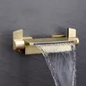 Robinet de baignoire en or brossé – vue 4