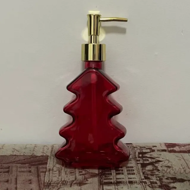 Distributeur savon liquide décoratif sapin stylisé vert… – vue 3