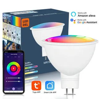 Ampoules LED intelligentes MR16 à intensité variable