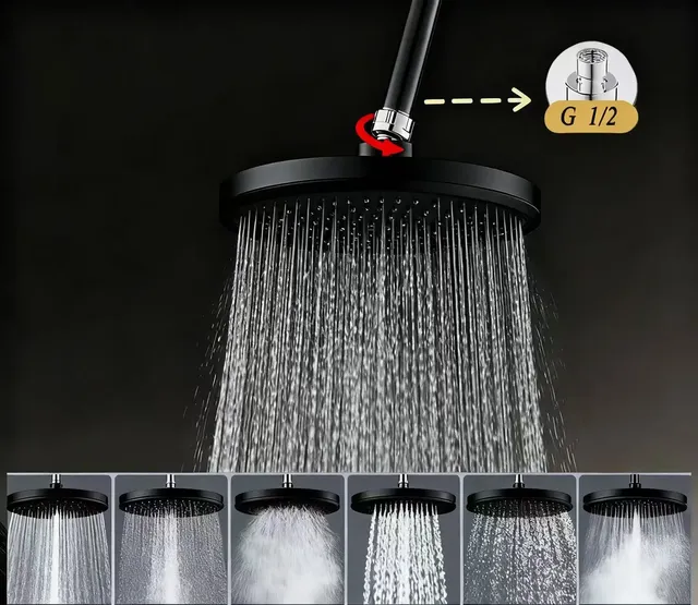 Pommeau de douche à effet de pluie
