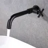 Robinet en laiton noir mat – vue 4
