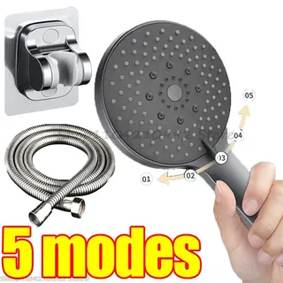 Pommeau de douche haute pression avec grand panneau