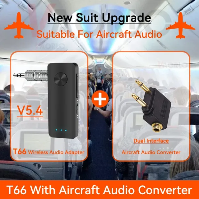 Transmetteur récepteur audio Bluetooth 5.4 2 en 1 3 – vue 4