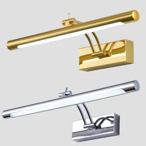 Applique Murale Moderne pour Miroir de Salle de Bain, 43cm, 55cm, 9W, 12W, Toilettes, Luminaires d’Nikpour Chambre à Coucher Applique Murale Moderne pour Miroir de Salle de Bain, 43cm, 55cm, 9W, 12W, Toilettes, Luminaires d’Nikpour Chambre à Coucher