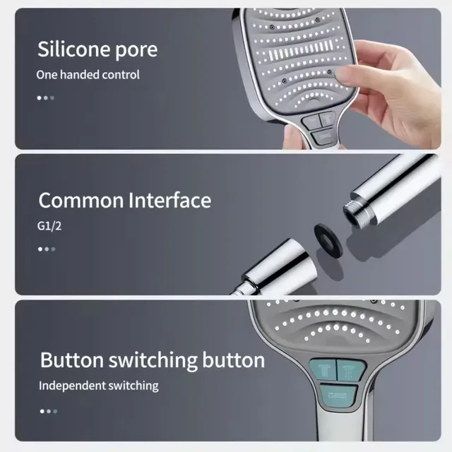 Pommeau de douche réglable – vue 5