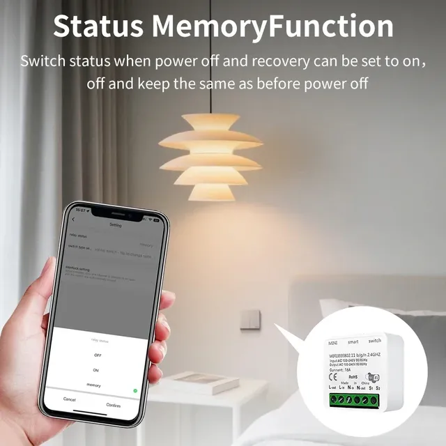 Ewelink 16A WIFI commutateur Intelligent commutateur… – vue 3