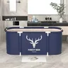 Seau de bain baignoire pliable pour adulte