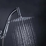 Pommeaux de douche haute pression 6 pouces/8 pouces, buse de douche ronde carrée pressurisée, technologie pressurisée à économie d&rsquo;eau