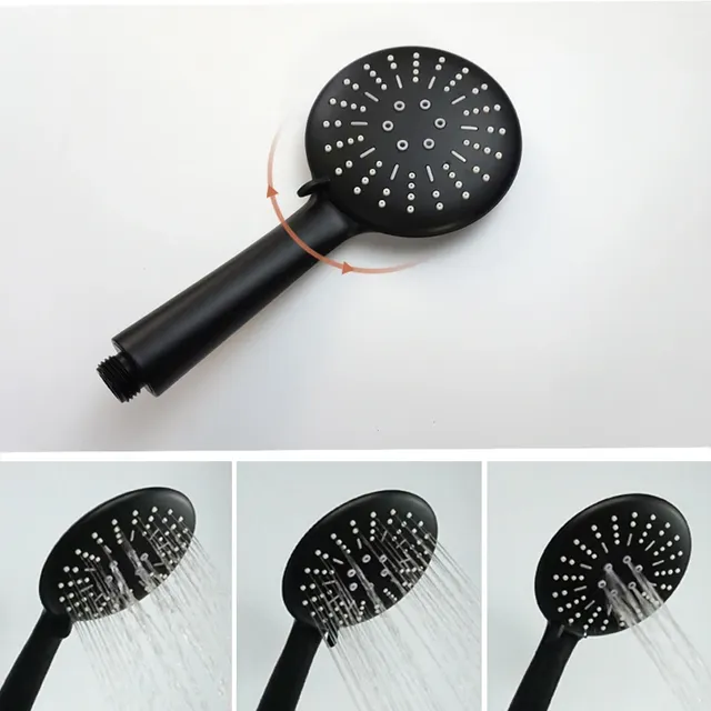 Pommeau de douche haute pression ABS 3 fonctions – vue 3
