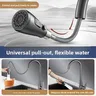 Robinet extractible de cuisine tout en cuivre – vue 3