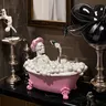 Décor fantôme de baignoire rose – vue 2
