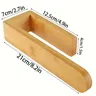 Porte-serviettes en bois sans perceuse – vue 6