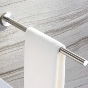 Porte-serviettes étanche à l&rsquo;humidité, support à bras unique, rouleau de papier mural Durable, accessoires de salle de bains à domicile