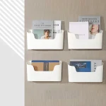 Support de rangement adhésif multifonctionnel mural pour cuisine, boîte de rangement pour porte d&rsquo;armoire, étagère à tiroir sous évier, organisateur de salle de bains