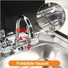 Robinet pliable pivotant orientable rotatif monocommande… – vue 3