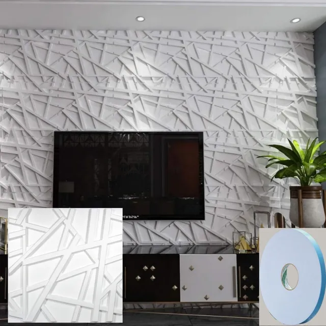 Panneaux muraux 3D en pvc pour décoration murale… – vue 2