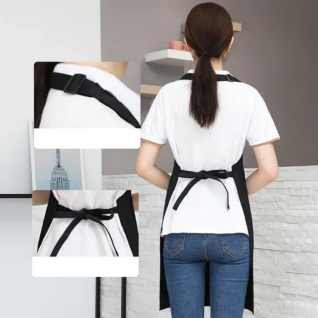Tablier de cuisine à l'huile imperméable tabliers de… – vue 2