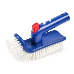 Brosse de piscine tête de brosse de piscine brosse à récurer à main rotative 180o pour marches et coins, pour piscine, Spa, salle de bain, jacuzzi, outils de nettoyage