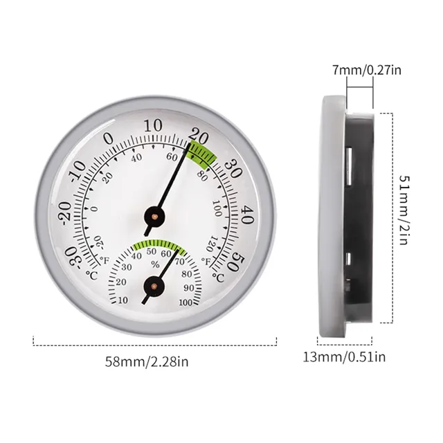 Thermomètre de Sauna Portable thermomètre de salle de… – vue 6