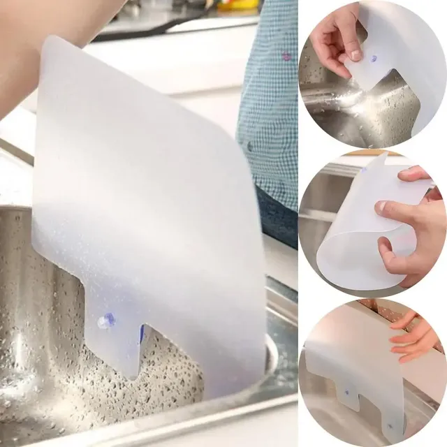 Déflecteur anti-éclaboussures de cuisine en résine – vue 4