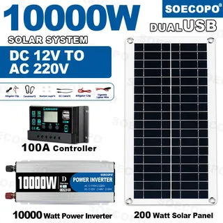 Kit complet de système solaire 10000W