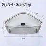 Panier de vidange d'évier de cuisine en acier inoxydable – vue 5