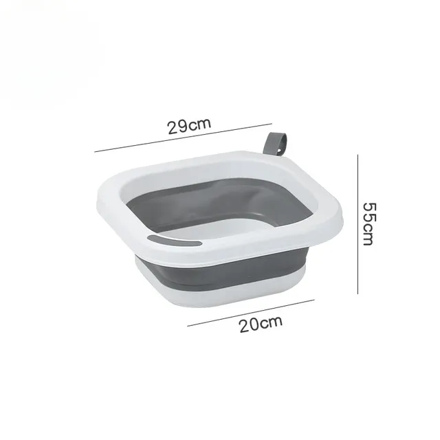Baignoire bébé pliable pieds inclinable transat intégré… – vue 3