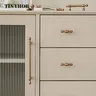 Poignées et boutons de porte d'armoire en or Rose – vue 2
