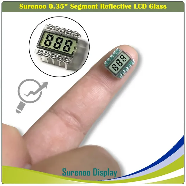 Afficheur LCD segment numérique miniature 035pouces… – vue 2