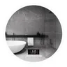 Miroir rond mural intelligent tactile led rétroéclairage… – vue 4