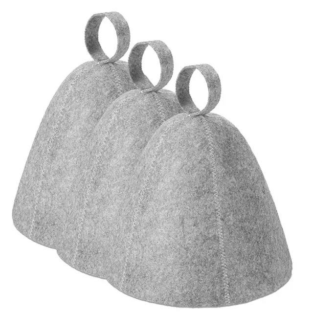 Sauna Anti-chaleur Sauna chapeau épaissir laine feutre… – vue 4