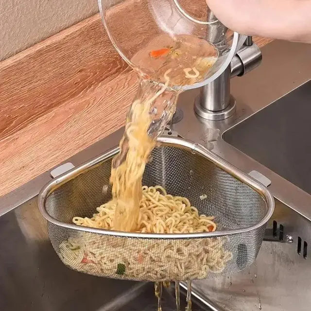 Panier de vidange d'évier en acier inoxydable