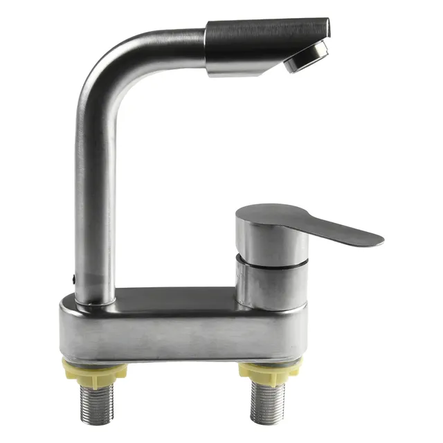Robinet de lavabo en acier inoxydable – vue 2