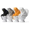 Modèle de siège de toilette chat de dessin animé – vue 3