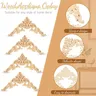 6X Appliques en bois spéciales Onlays Appliques en bois… – vue 4