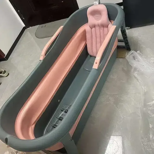 Baignoire pliante en plastique moderne pour adulte – vue 5