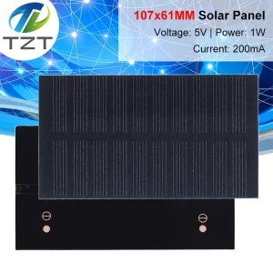 Panneau solaire 1W 5V électronique bricolage petit panneau solaire pour chargeur de téléphone portable maison lumière jouet etc cellule solaire électronique intelligente Panneau solaire 1W 5V électronique bricolage petit panneau solaire pour chargeur de téléphone portable maison lumière jouet etc cellule solaire électronique intelligente