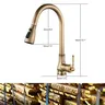 Mitigeur cuisine bronze antique laiton brossé bec haut… – vue 2